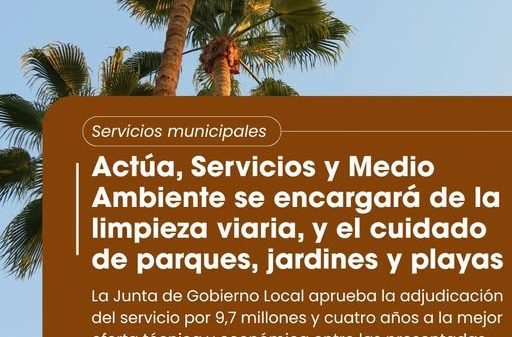 Carboneras adjudica la limpieza y conservación de playas y calles para los próximos cuatro años Carboneras 1