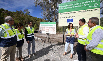 Comienzan las obras de mejora de la seguridad vial en la carretera que conecta Berja con Turón Carreter Berja Turon