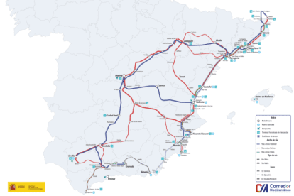 El Corredor Ferroviario Almeria Francia