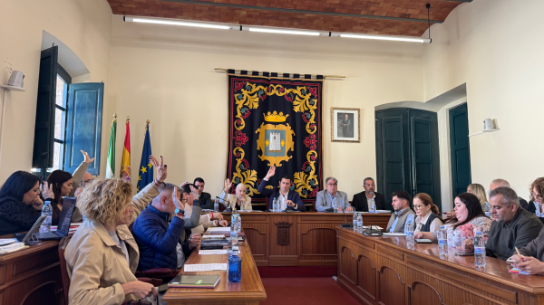 Pleno ayunteamiento de Nijar