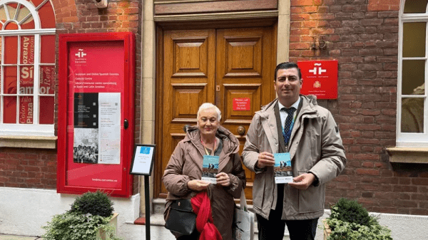 Garrido y Fenoy se pasean por Londres para promocionar Níjar Turismo Nijar I