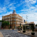 Una imagen del centro de Almeria