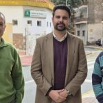 Mateo Hernandez junto Centro de Salud de Huercal Overa