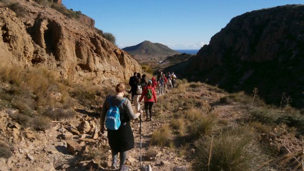 Sendero en Cabo de Gata