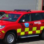 Vehiculo de Bomberos del Consorcio del Poniente