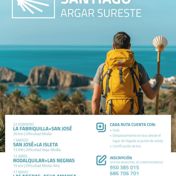 ‘Sendero del Litoral Nijareño’: un proyecto estratégico para desestacionalizar el turismo y poner en valor la costa Senderos Litoral Nijareno