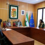 El presidente de la Diputación se traslada a Huécija para cambiar impresiones con la Corporación municipal Visita Diputacion a Huecija
