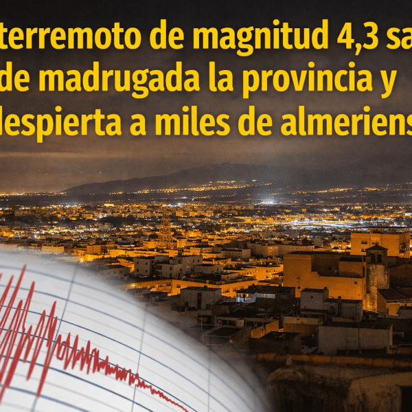 Un terremoto de magnitud 4,3 sacude de madrugada la provincia y despierta a miles de almerienses a8653cdb 954d 4bb6 ad20 b0c504345f71