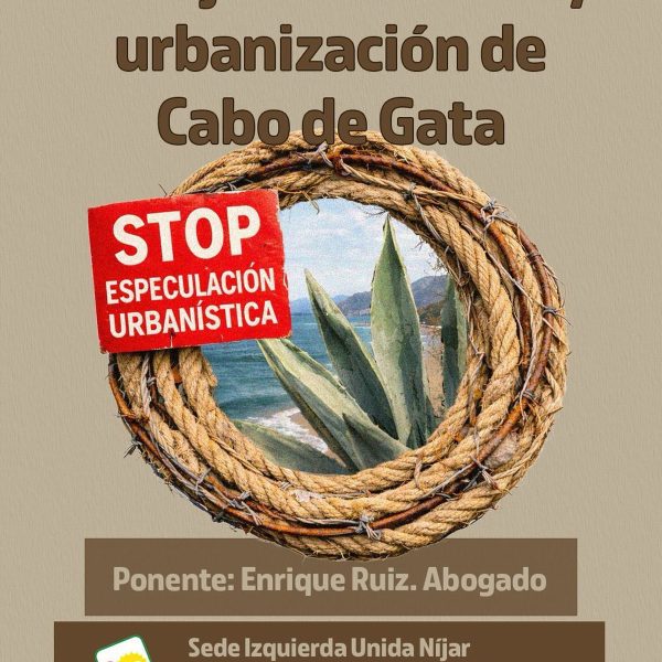 Charla informativa sobre el proyecto de hotel frente a la bahía de Los Genoveses cortijogeno