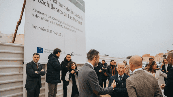La Junta inicia las obras de construcción del nuevo IES Las Marinas en Roquetas de Mar IES Las Marinas